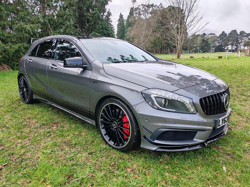 View MERCEDES-BENZ A CLASS 2.0 A45 AMG SpdS DCT 4MATIC Euro 6 (s/s) 5dr