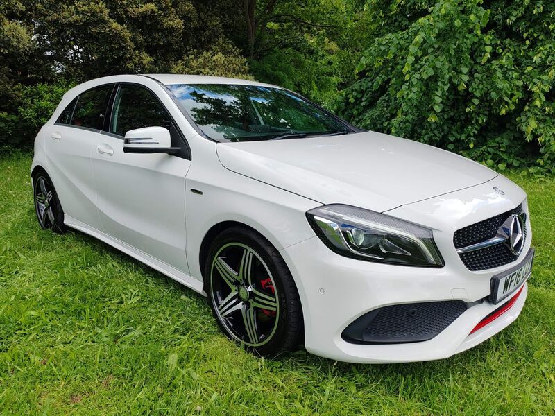 View MERCEDES-BENZ A CLASS 2.0 A250 AMG 7G-DCT 4MATIC Euro 6 (s/s) 5dr