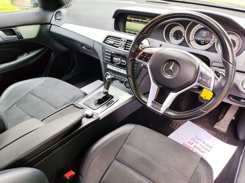 View MERCEDES-BENZ C CLASS 2.1 C250 CDI AMG Sport Edition G-Tronic+ Euro 5 (s/s) 2dr