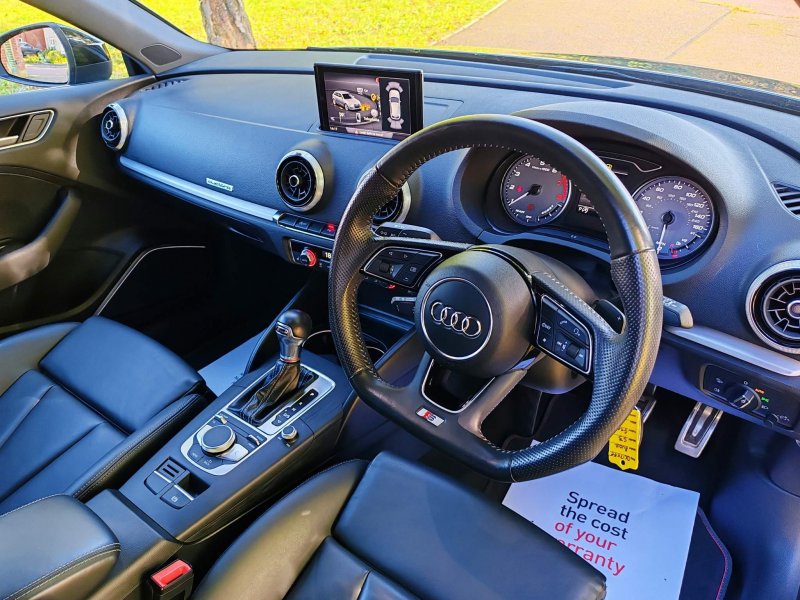 View AUDI S3 2.0 TFSI Black Edition Sportback S Tronic quattro Euro 6 (s/s) 5dr