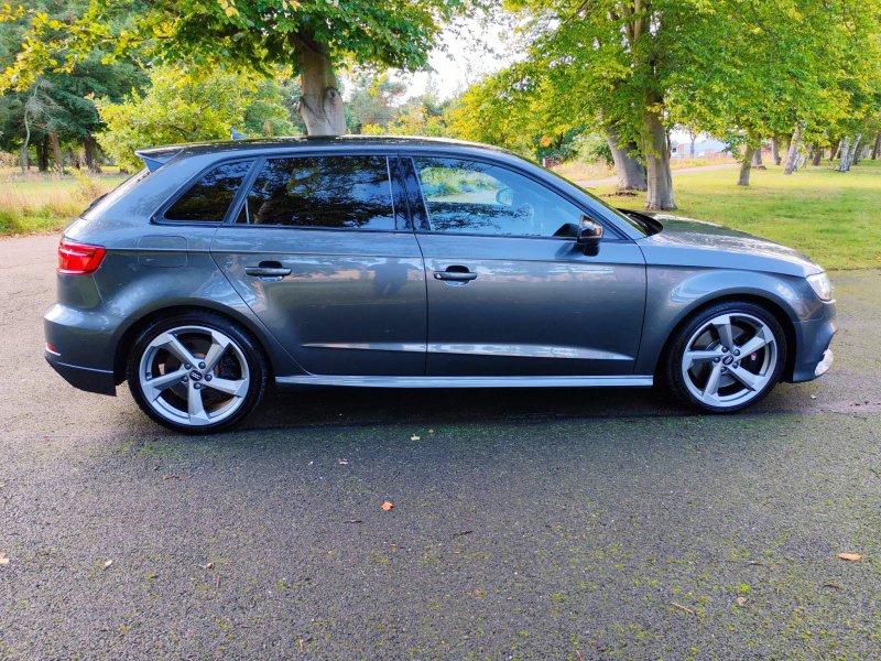 View AUDI S3 2.0 TFSI Black Edition Sportback S Tronic quattro Euro 6 (s/s) 5dr
