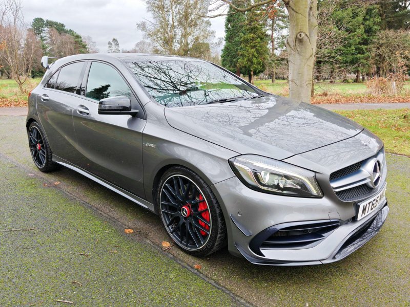 View MERCEDES-BENZ A CLASS 2.0 A45 AMG (Premium) SpdS DCT 4MATIC Euro 6 (s/s) 5dr