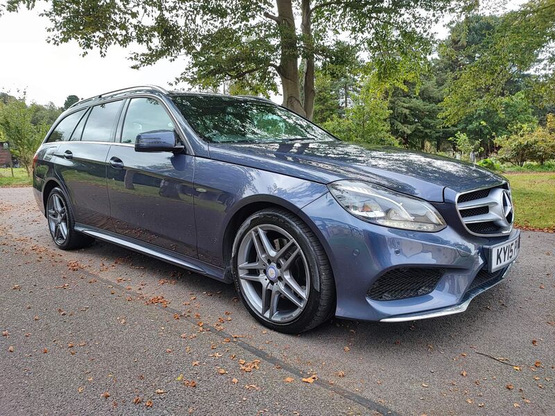 View MERCEDES-BENZ E CLASS 2.1 E220 BlueTEC AMG Line G-Tronic+ Euro 6 (s/s) 5dr